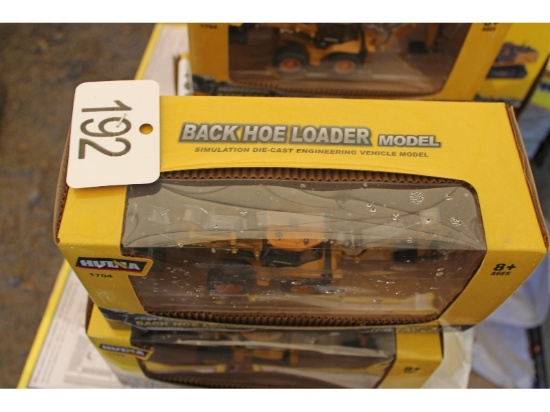 New Die Cast 1:50 Backhoe Loader