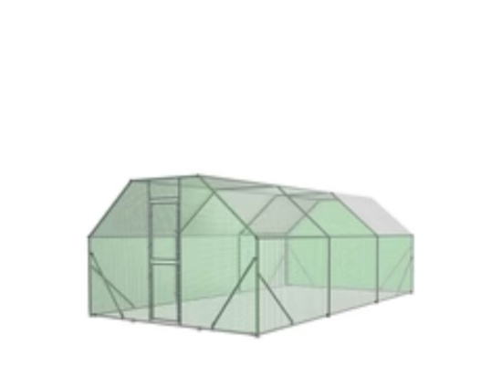 New TMG-CRS1020 Shelter Chicken Run Wire Mesh 10' x 20'