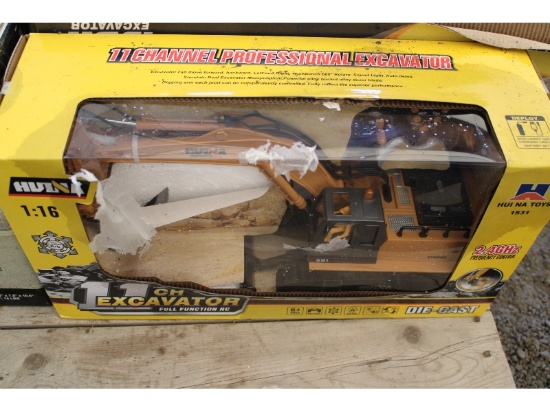 New Die Cast 1:16 RC Excavator