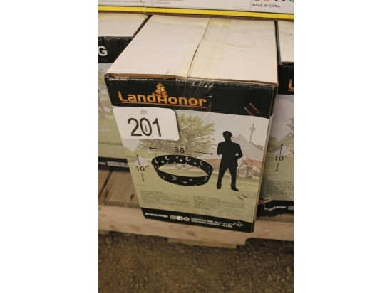New Land Honor 36" Round Metal Fire Pit Ring