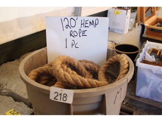 120' Hemp Rope