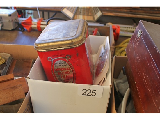 Table Lot of Assorted Antique Items