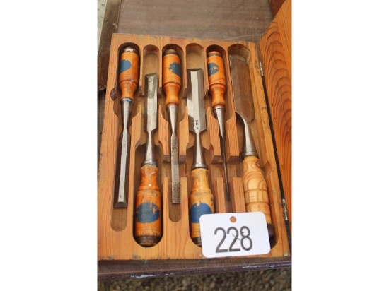 E.A. Berg Wood Chisel Set