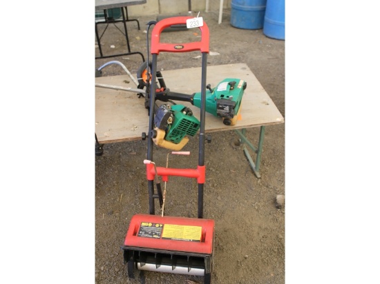 Snow Thrower & Weed Eaters