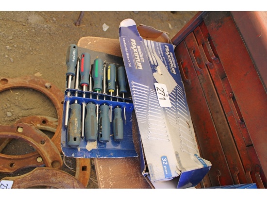 New Mastercraft Wrench Set & Screwdriver Set
