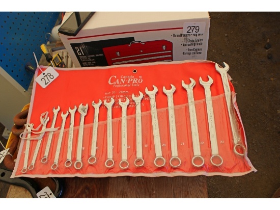 New Can Pro Metric Wrench Set