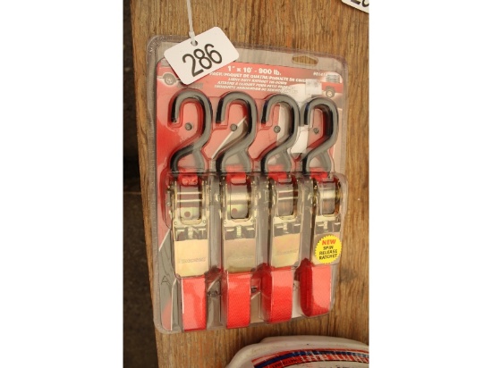 New Erickson Ratchet Straps