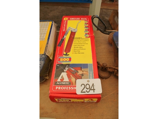 New Alemite Grease Gun