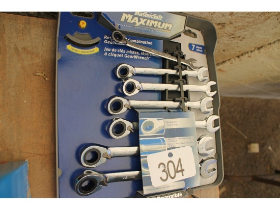 New Mastercraft Reversible Ratcheting Wrenches