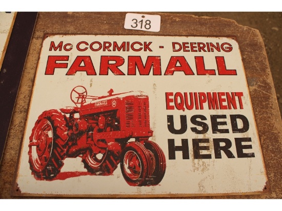 Farmall Tin Sign