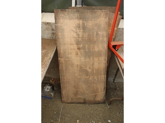 3 Pcs of Live Edge Oak 21"x45"x1-1/2