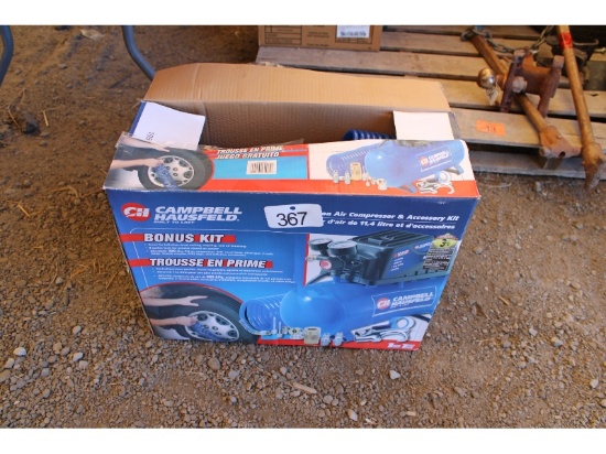 New Campbell Hausfeld Air Compressor - Unused