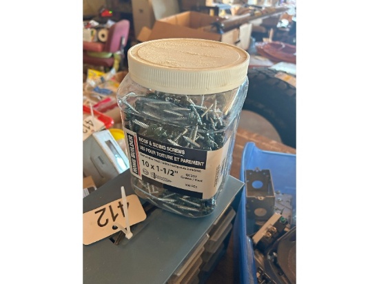 Container of Screws and Catchall Container