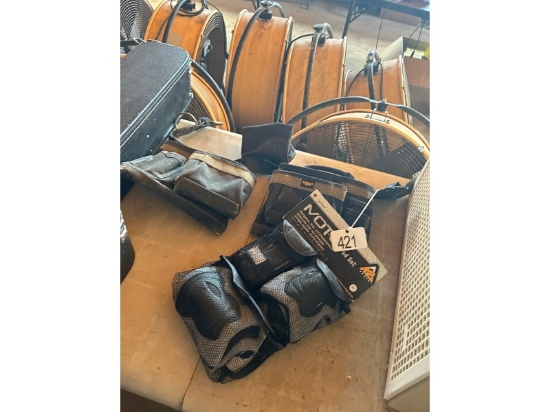 Tool Belt & New Moto Knee & Elbow Pads