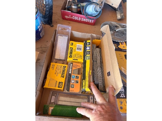 Box of New Assorted Staples