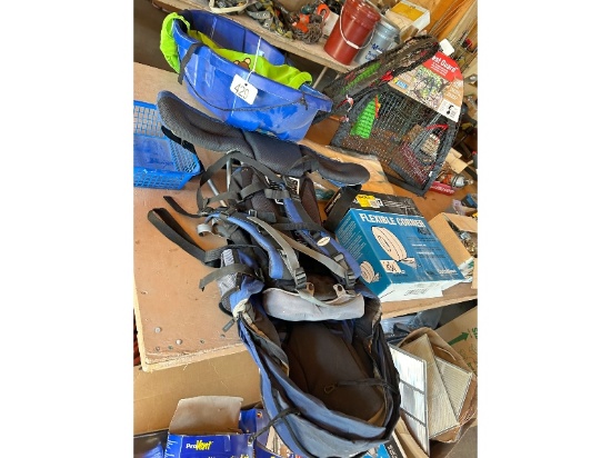 Child's Sleigh & Backpack