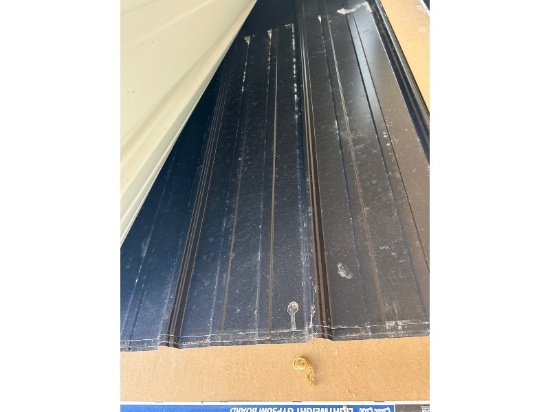 5 Black Sheets of 8' Roof Sheeting