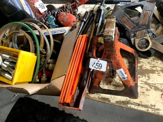 Jack Stand, Safety Harness, Etc.