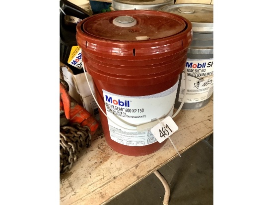 Pail of Mobil 600XP 150 Gear Oil