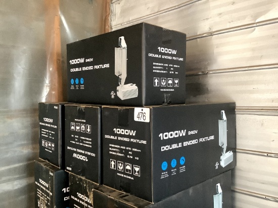4 New 1000W 240V Double Ended Fixture