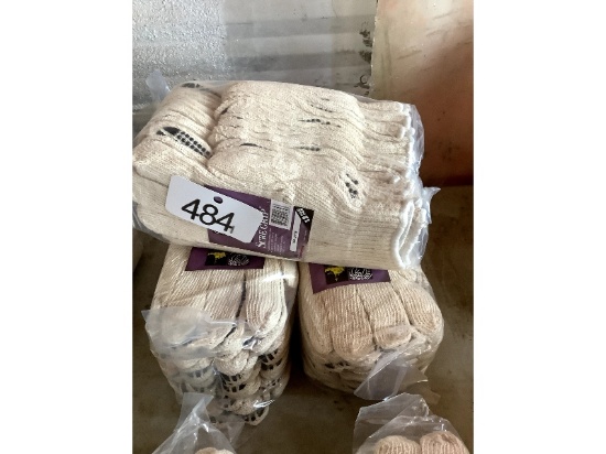 36 Pairs of Sure Grip Cotton Gloves
