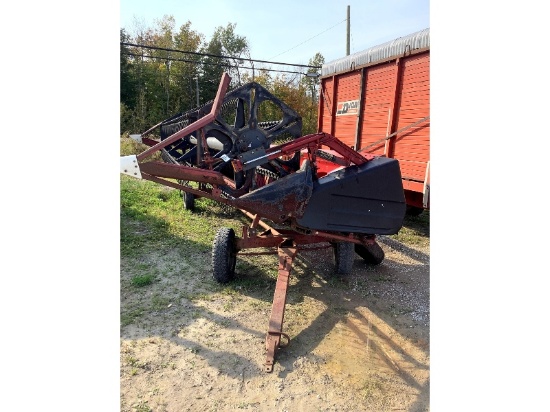 Case IH 1020 Flex Head With Cart
