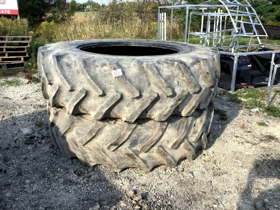 2 Goodyear 20.8R42 Tires