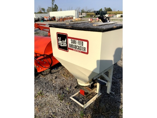 Herd 750S 3PTH Broadcast Seeder