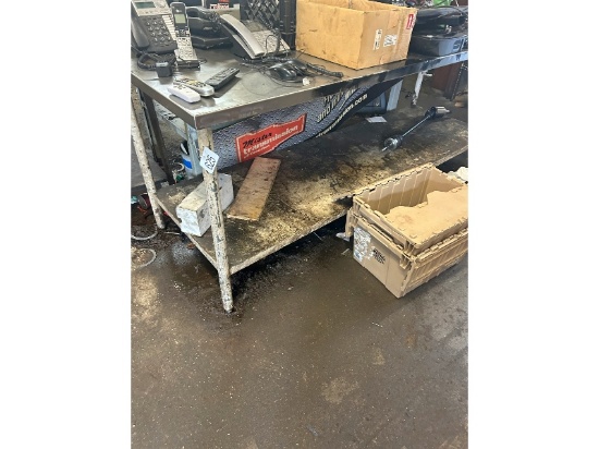 90" Steel Work Bench