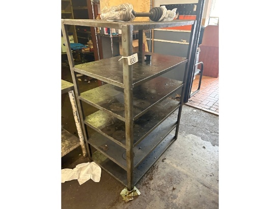 6 Tier Steel Shelf 3'x2'x54" Includes New CV Axle