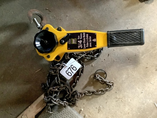 3/4 Ton Lever Chain Hoist