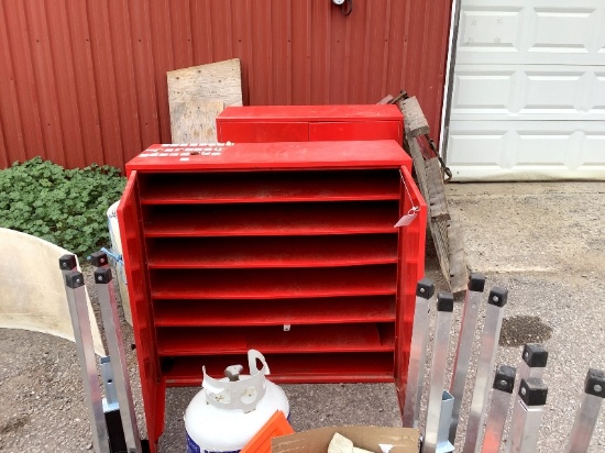 2 Steel Cabinets