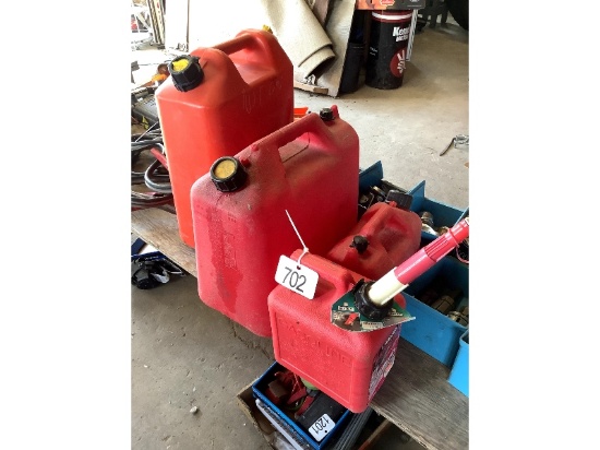 4 Gas Cans