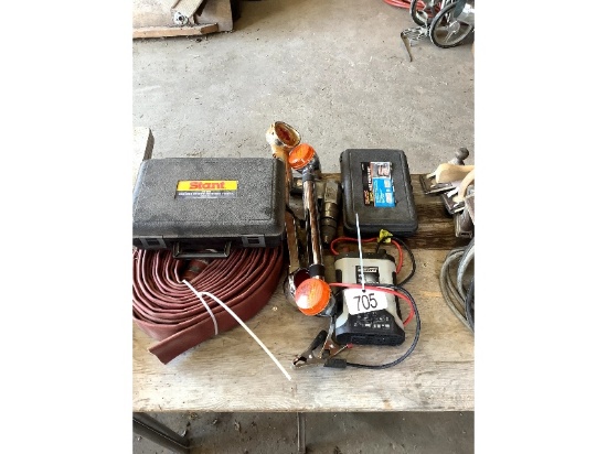 Power Inverter, Tire Repair Kit, Cooling Pressure Tester, Etc.