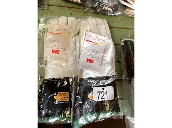 2 New Pairs of XL Endura Leather Gloves