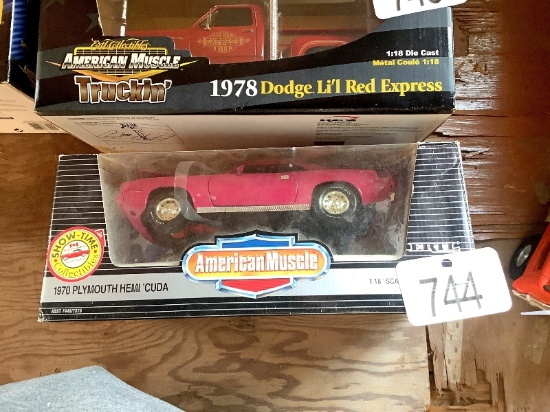 1:18 Die Cast 1970 Plymouth Hemi Cuda