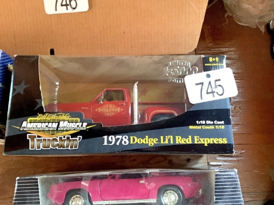 1:18 Die Cast 1978 Dodge Li'l Red Express