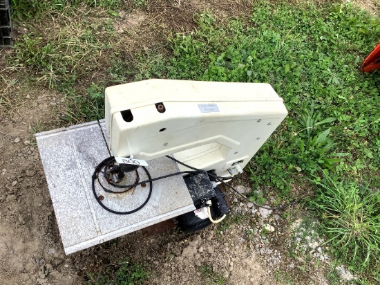 Bandsaw, Moving Cart & Milk Crates