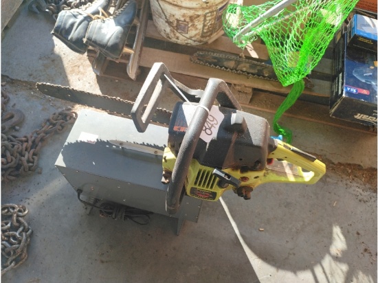Poulan Chainsaw - Pulls Over & Heater