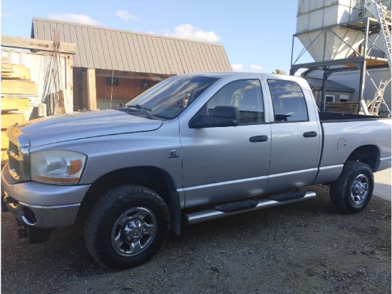 2006 Dodge Ram 3500 Crew Cab 4x4 Diesel Truck - Has Ownership