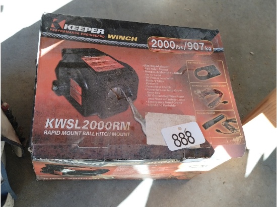 2000lb Winch