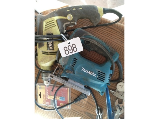 Ryobi Drill & Makita Jigsaw