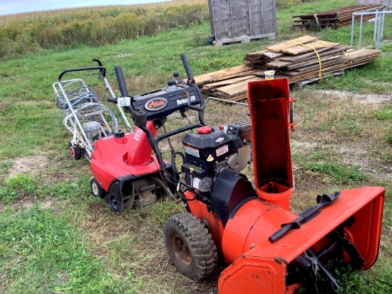 Snowblowers & Paint Sprayer