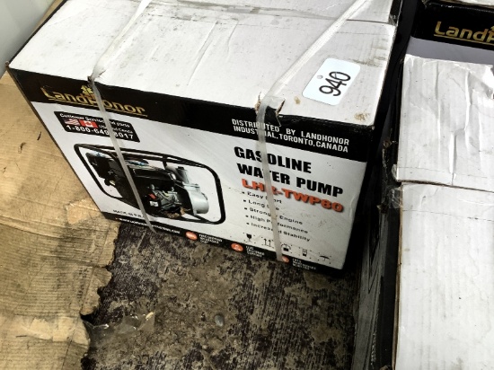 New Land Honor Gasoline Water Pump