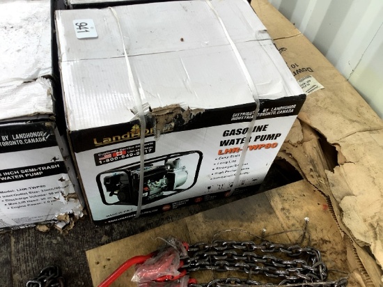 New Land Honor Gasoline Water Pump