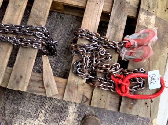 New 5/8" 8' Sling Chain