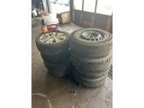 Set of 4 Goodyear 235/65R16 Tires & Rims
