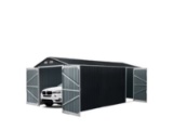 New TMG-MS1320A Metal Shed Garage 13' X 20'