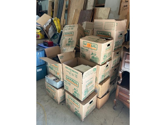Approximately 25 Boxes of New & Used Kitchenware