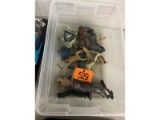 Box of Louis Marx Figurines